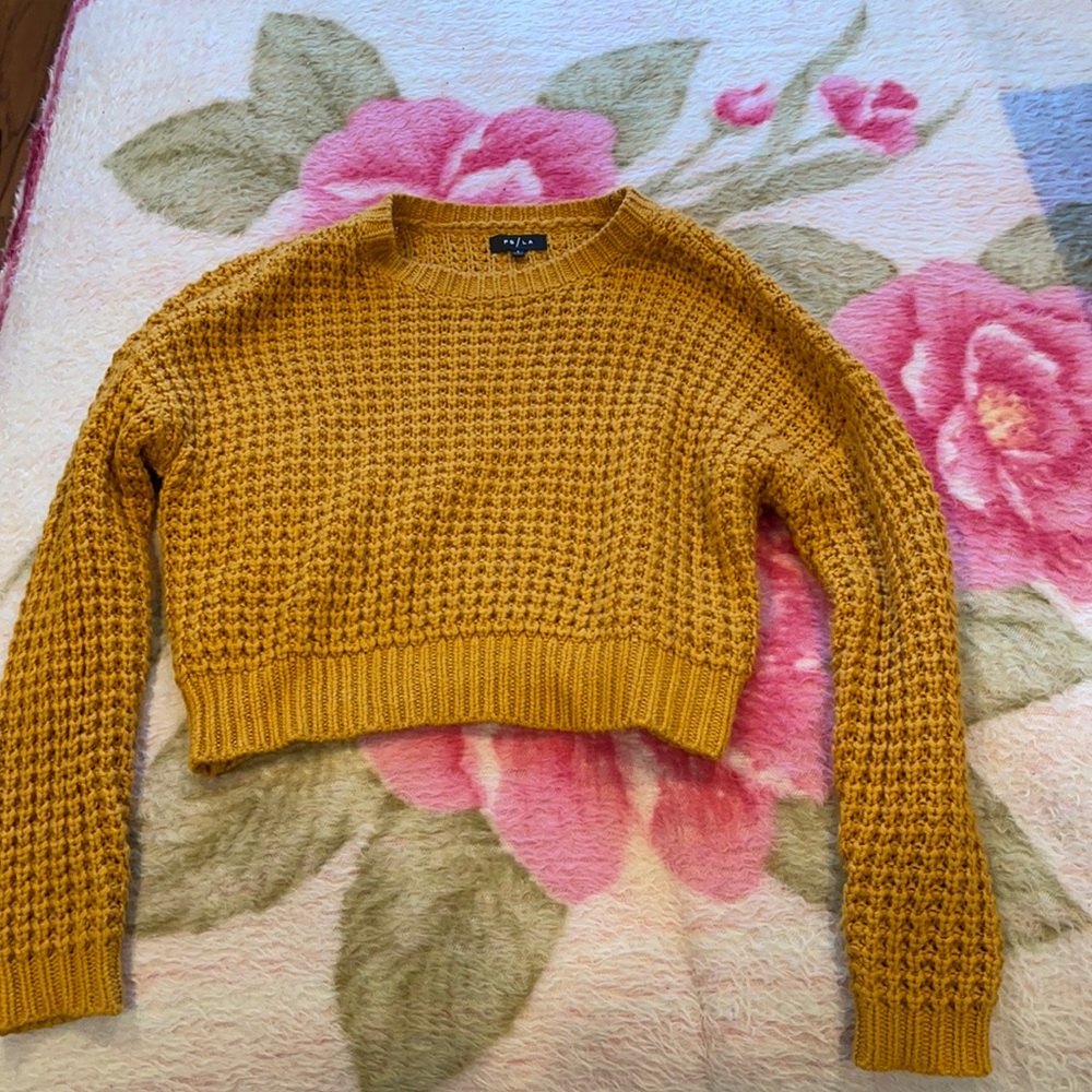 Yellow Crewneck Sweater